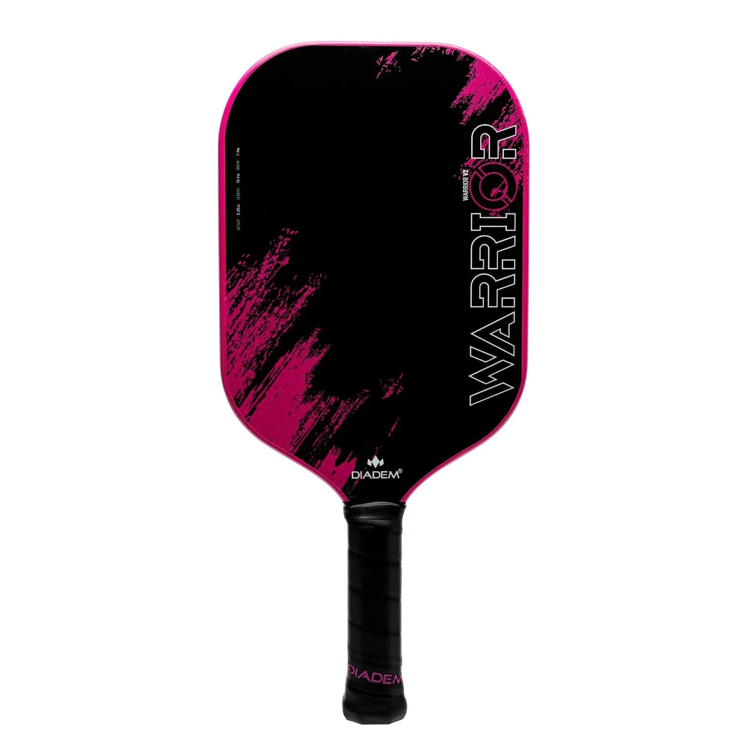 Diadem Warrior V2 pickleball paddle in Pink