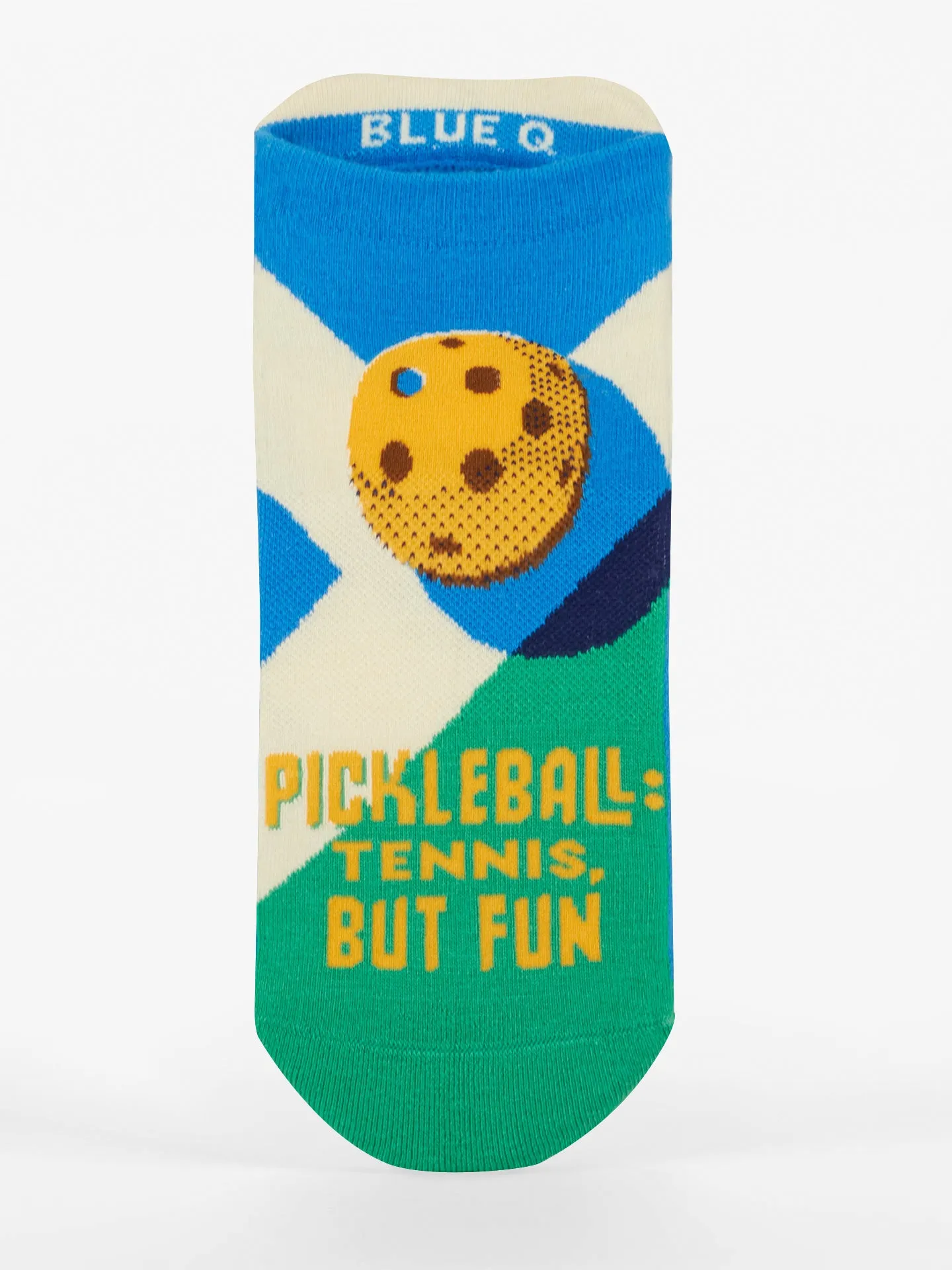 Blue Q Pickleball: Tennis, But Fun Sneaker Socks