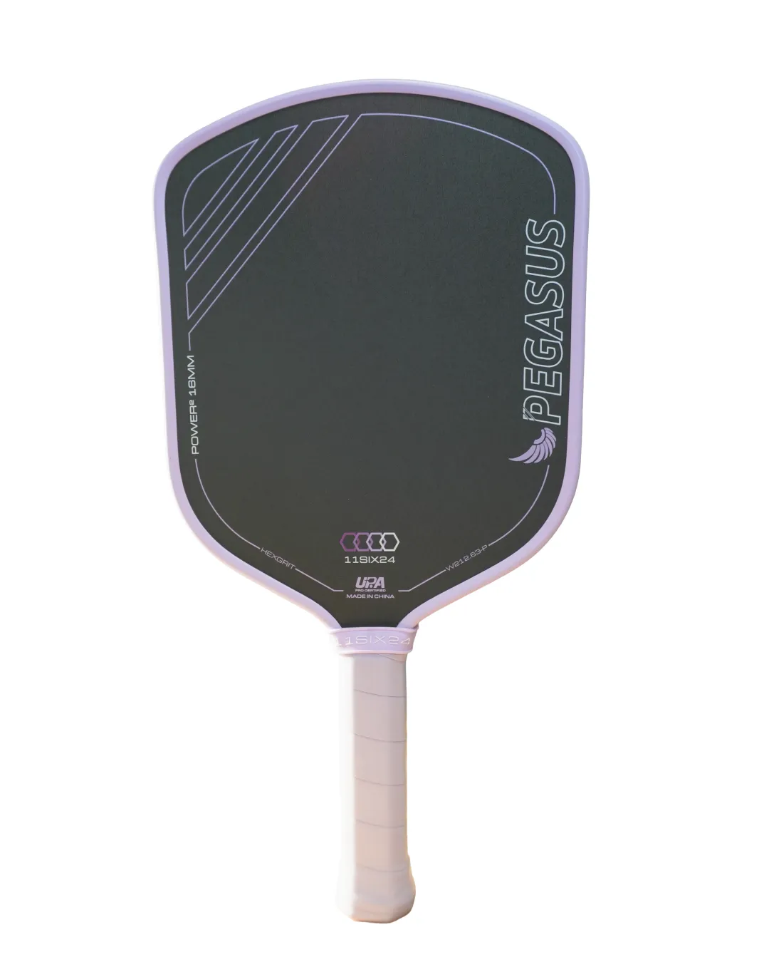 11SIX24 Pegasus Power 2 pickleball paddle in Lavender