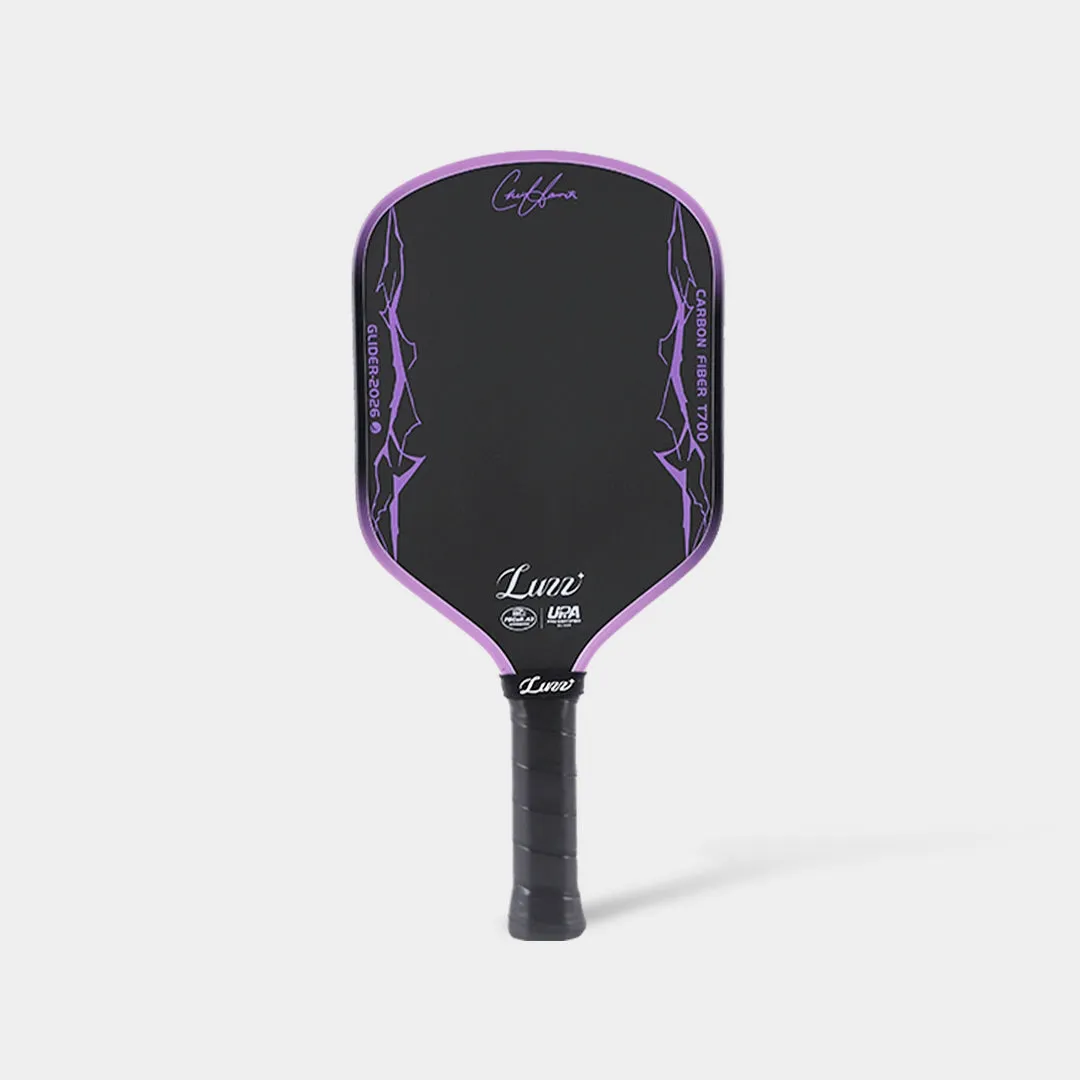 LUZZ Glider 2026 pickleball paddle in Chris Haworth Signature