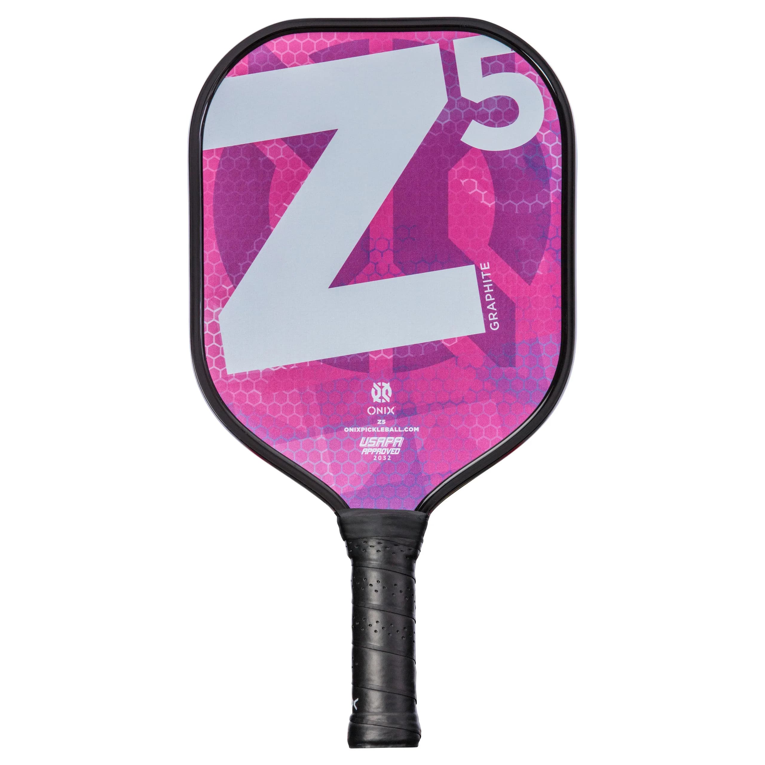 Onix Z5 Graphite pickleball paddle in Mod Pink